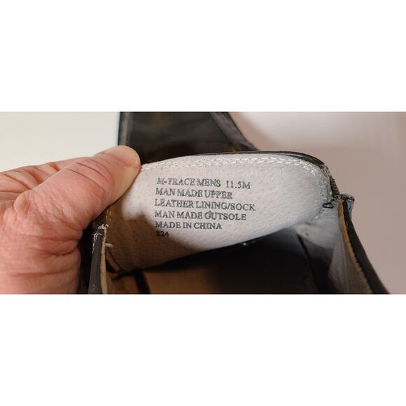 Steve Madden Shoes Mens 11.5 Trace Loafers Charcoal Square Toe Casual Dress - Picture 7 of 10